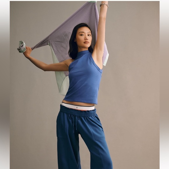 Anthropologie Pilcro Mock-Neck Cutout Tank, NWT - Picture 3 of 8